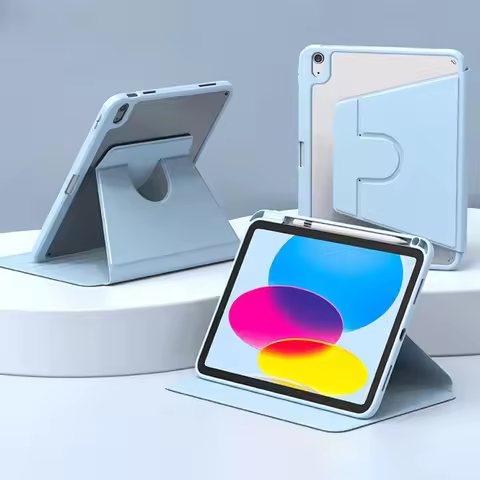 360-degree rotation Case For iPad Air 1 2 9.7'' 2017 2018 5th 6th Gen 9.7 Inch A1893 Magnetic Stand 
