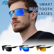OPENMALL 5.4 Smart Bluetooth Glasses with Call/Music Function Waterproof Long-Endurance Sports Earph