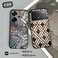 Glass Softcase For poco F6 & poco F6 PRO - Cellphone Case poco F6 & poco F6 PRO [T133].