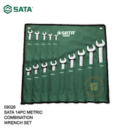 SATA (09026) 14PC Metric Combination Wrench SET