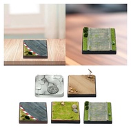 [whfashionkk] Display Base in 1:64 Scale, Miniature Scene Base, Realistic Birthday Gift Collection