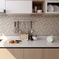 Kitchen Oil-Proof Sticker Mosaic Self-Adhesive Wallpaper Thickened Bathroom Toilet Waterproof Wallpa