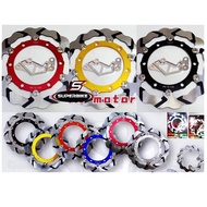 RSX150 RS150 V1-V2 BRAKE DISC PLATE BESAR CNC FLOATING + BRACKET 290MM FRONT REAR HONDA RS-150 RS150