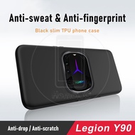 Lenovo Legion Y90 Casing Black Soft TPU Protective Phone Case Cover