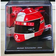 Spark 1: 5 Helmet Model, Ferrari F1 2004 Saiji Schumahe Helmet Model, with Original Display Box, Ful
