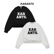 Karants Cropped Boxy Sweater With Fluffy Embroidery Premium Soft Cotton Unisex Menswear-AK33
