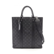 【二手】LOUIS VUITTONSac Plat 兩用手提包 M46452 PVC塗層帆布皮革 Sac Plat 男士二手 B