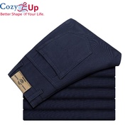 Cozy Up Slacks Pants Men Slim Straight Casual Chino Pants for Men