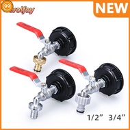 9S  IBC Tank for 1000L Faucet 1/2'' 3/4'' S60x6 Tap Connecter