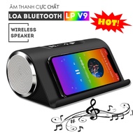 LP-V9A Bluetooth Speaker Wireless Outdoor Speaker Bass Subwoofer Speaker Phone Stand