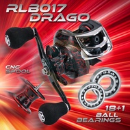 【MR.T】  10kg Max Drag BC Reel Metal Spool Baitcasting Reel 7.2:1 High Speed Gear Ratio Mesin Pancing