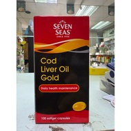 Seven Seas Cod Liver Oil  100 softgel capsules