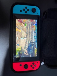 使用時間不超過100小時，二手switch主機128G套裝 行貨 有單