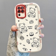 Case For OPPO A94 Reno 5F Reno5 F 5 Lite F19 Pro Phone Tiger Bear Shockproof Anti-Fall