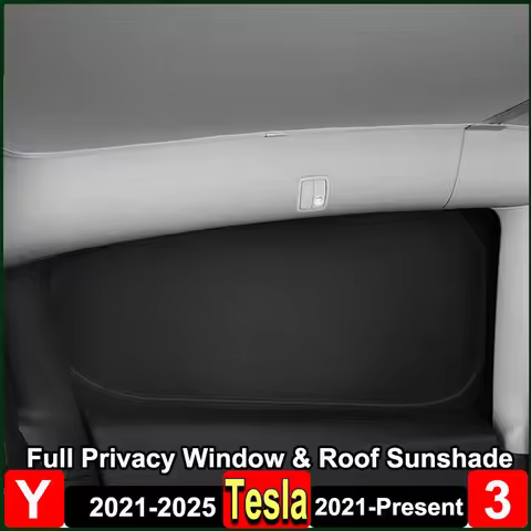 For Tesla Model Y Juniper 2025 Window Sunshade Glass Roof Sun Shade Model 3 2024 2023 Sunroof UV Shi