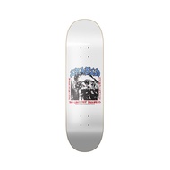Erased Skateboard Progress White Deck 8.25