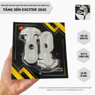 Ex2010 / Ex135 chain sprocket, 3D cover model, attached to solid cnc aluminum folding brace, motorcy