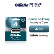 Gillette Intimate Hair Gentle & Easy Razor Cartridges (4pcs)