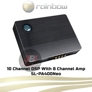 Rainbow Audio 10 Channel DSP Digital Signal Processor With 8 Channel Amplifier Car DSP SL-PA400 NEO