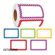 200Pcs/Roll Name Tag Sticker Label Colorful Name Stickers for School Stationery Sticker