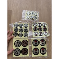 VW Logo Sticker for classic car use