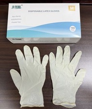 一次性乳膠手套Disposable Latex Gloves - S /M Size