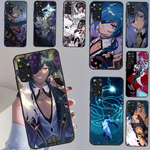Genshin Impact Kaeya Case For Redmi Note 11 10 8 9 12 Pro Plus Note 12S 11S 10S 9S Cover For Redmi 1