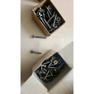 Wood screws size 1x6 and 3/ 4x6 material screws