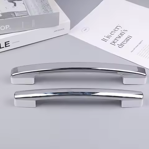 Sliver 28/31CM Fridge Freezer Door Handle 4/6-Door Display Cabinet Handle For Commercial Refrigerato