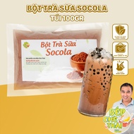 Bột trà sữa socola thơm ngon đậm vị cacao - túi 100gr - Bếp Chè Thái