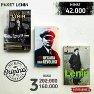 PAKET BUKU LENIN - MEMBACA ULANG LENIN - LENIN NEGARA DAN REVOLUSI -