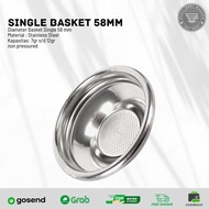 58mm single portafilter basket
