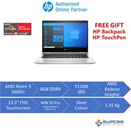 HP ProBook x360 435 G8 470V9AV Laptop (AMD R5 5600U 8GB Ram 512GB SSD 13.3" FHD Touch Win10 Pro)