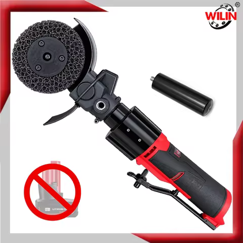 Cordless Rotary Tool with Strip Wheel for Rust & Paint Removal Two speed cordless design For Milwauk