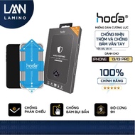 HODA 2 in 1 anti-peeping and anti-fingerprint matte tempered glass for iPhone 13 series