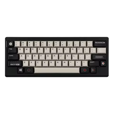 EPOMAKER Hack59 QMK/VIA HHKB-like Layout Gasket-mounted Hot-Swap Wired/2.4GHz/Bluetooth 5.0 Wireless