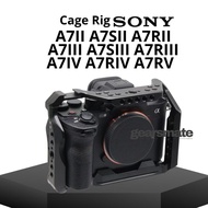 Cage Rig sony A7II A7SII A7RII A7III A7SIII A7RIII A7IV A7RV Bracket support accessories