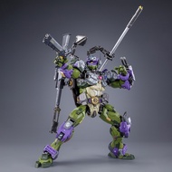 H HEATBOYS HEATBOYS Anime HB0015 Alloy Mecha Ninja Turtle Donatello Purple Turtle