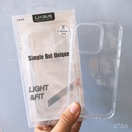 Ốp lưng Likgus trong suốt iPhone 15 Pro Max /14/ 14Pro/ 14 Plus/ 14 Pro Max/11/11ProMax/12ProMax/13/