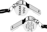 FAADBUK Coach Whistles Two Sides A Great Coach is Hard to Find and Impossible to Forget Whistles with Lanyard Thank You Gift for Coaches Referees Officials (Great Coach Whistles)