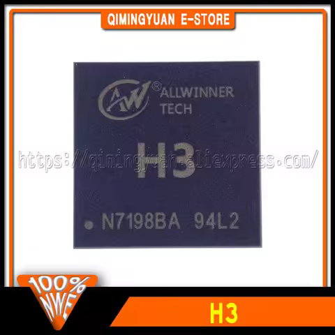 1~20PCS/LOT New ALLWINNER H3 ARM H3 CPU H3 BGA BGA347 Quad-core intelligent set-top box CPU processo
