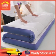 Local Power 8CM Thick Tatami Mattress Mattress Topper Tilam Topper Mattress Single/Queen/King Soft Foldable Tilam Mattress 床垫