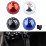 5 Speed Universal Aluminium Gear Shift Knob Ball Shape Manual Automatic Transmission Shifter Head Le