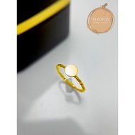 Fledios Cincin Emas 916 Cincin Emas 916 Cincin Emas 916 Tulen 916 Gold Ring Original 916 Ring Cincin