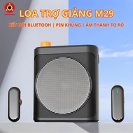 Loa Trợ Giảng Đa Năng M29 - Kèm Micro Không Dây Hỗ Trợ Bluetooth Âm Thanh To Rõ Pin Bền Bỉ