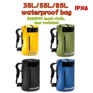 35l, 55L, 85L Waterproof Backpack Outdoor Large Capacity Bag Waterproof Dry Bag Travel Duffel Bag Ca