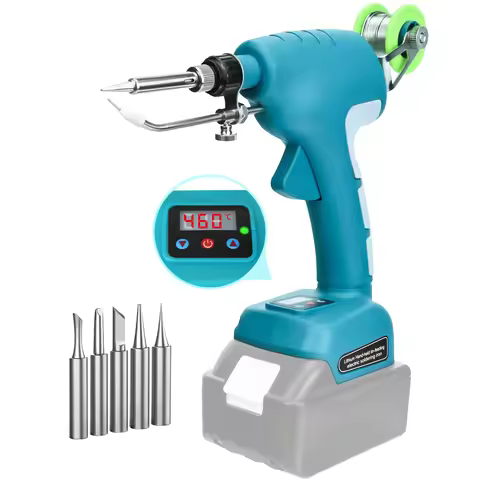 75W Electric Soldering Iron Adjustable Temperature LCD Digital Display Welding Repair Tools for Maki