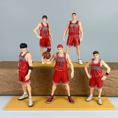 Slam Dunk Anime GK Shohoku Team Standing posture Sakuragi Hanamichi Ryukawa Maple Mitsui Shou Handma