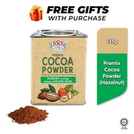 [NOT FOR SALE] 888 Premix Cocoa Powder - Hazelnut (135g) [EXP APR 2026]