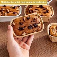 5/20/50pcs Non-Stick Mini Cupcake Liners, Baking Cups - Rectangular Mini Bread, Cupcake And Muffin B